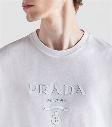 prada t-shirt outlet|Prada t shirt men's sale.